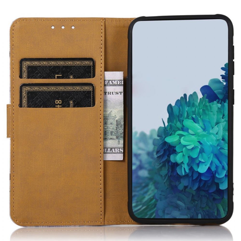 Flip Case Für Samsung Galaxy A03 Eiffelturm Im Herbst