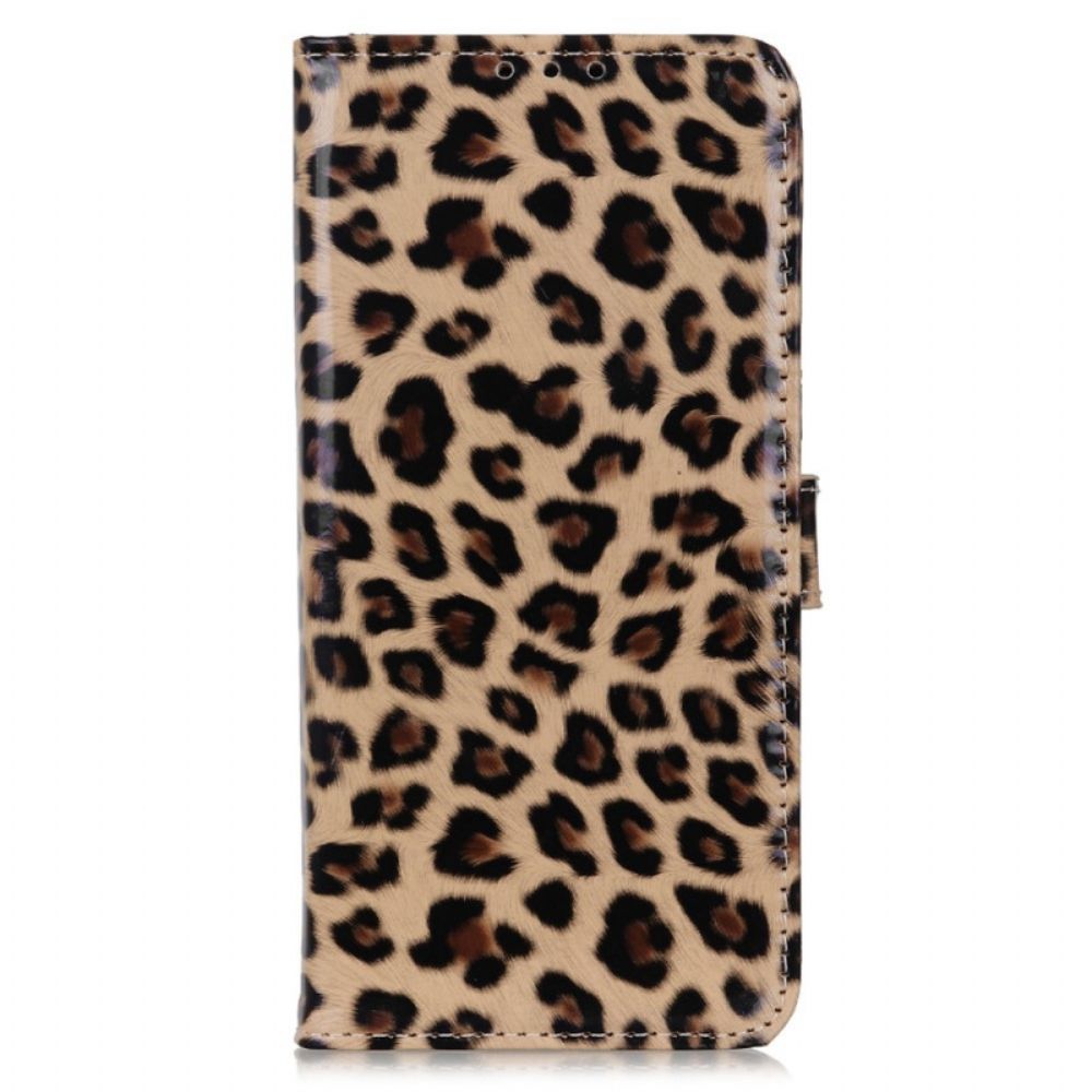 Lederhüllen Für Samsung Galaxy A03 Leopard