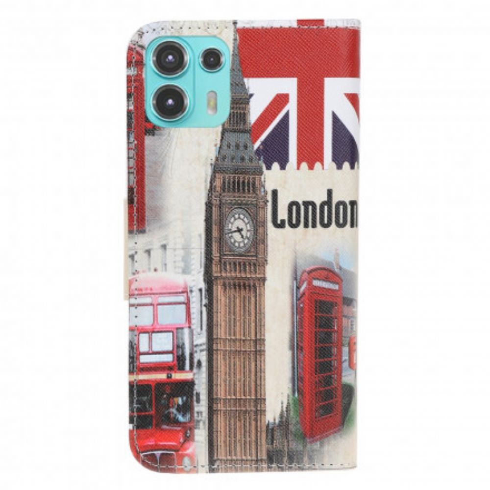 Flip Case Für Motorola Edge 20 Lite Londoner Leben