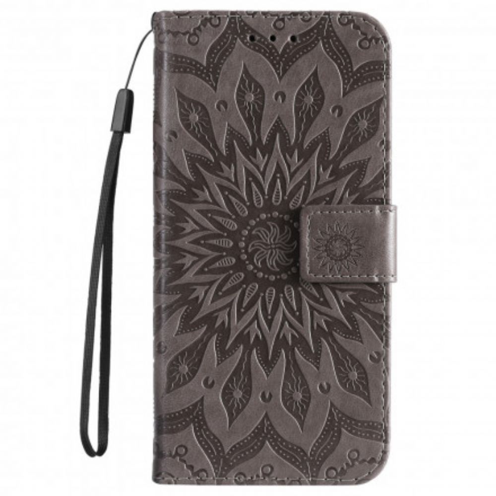 Flip Case Für Motorola Edge 20 Lite Sonnenblume