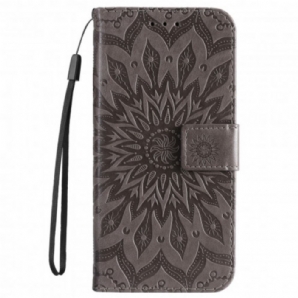 Flip Case Für Motorola Edge 20 Lite Sonnenblume