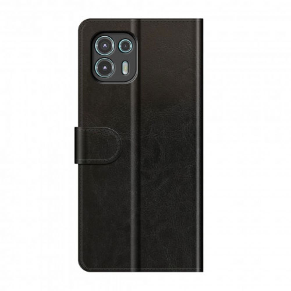 Flip Case Für Motorola Edge 20 Lite Ultra Kunstleder