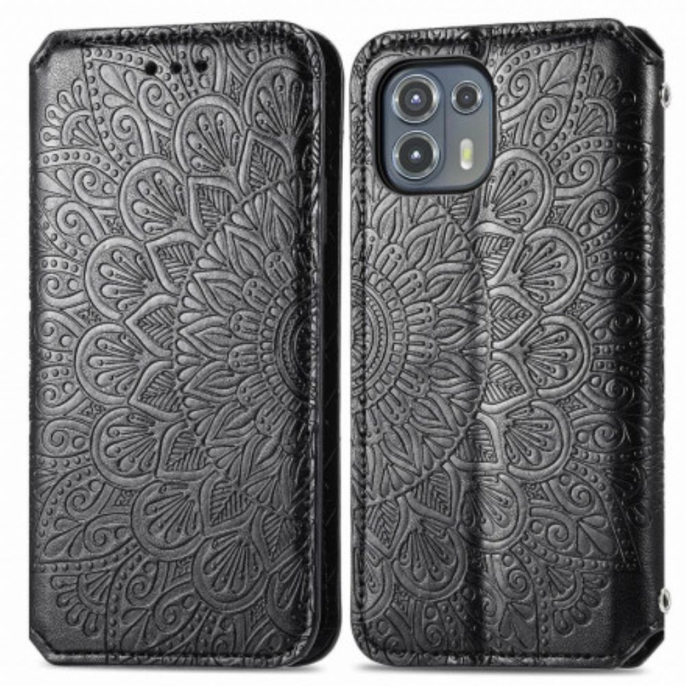 Schutzhülle Für Motorola Edge 20 Lite Flip Case Mandalas