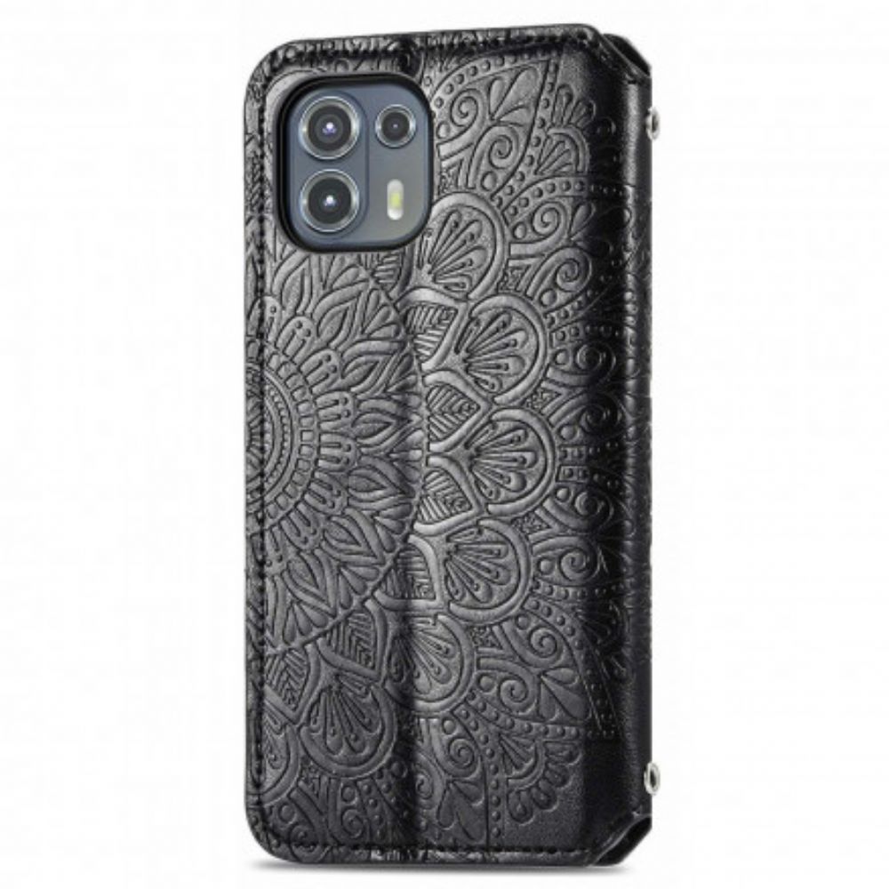 Schutzhülle Für Motorola Edge 20 Lite Flip Case Mandalas