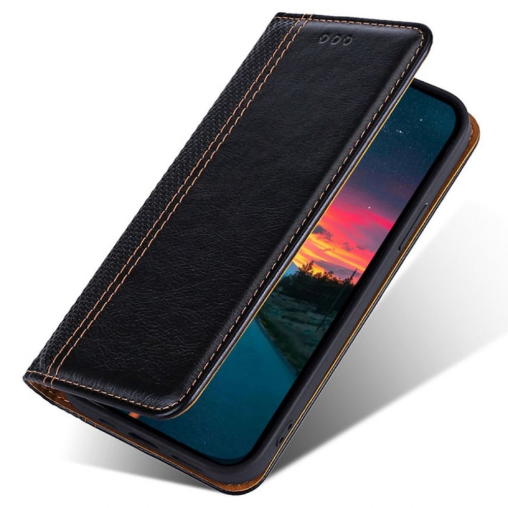 Schutzhülle Für Oppo Reno 8 Flip Case Vintage Kunstleder