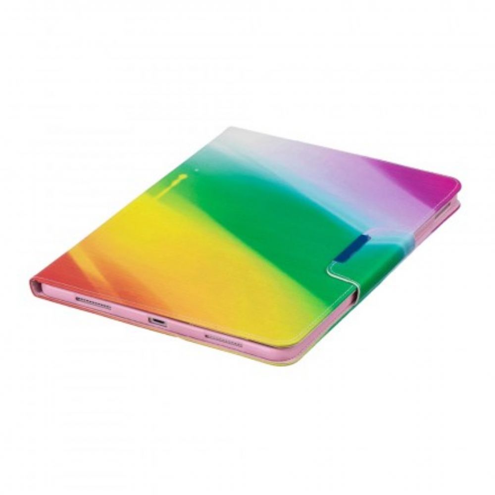 Flip Case Für iPad Air (2024) (2024) / Pro 11" Aquarellstreifen