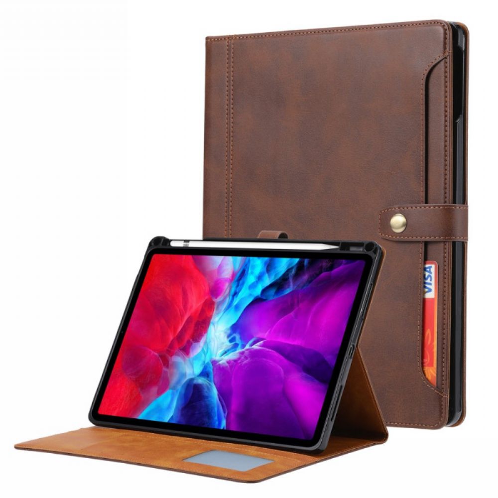 Flip Case Für iPad Air (2024) (2024) / Pro 11" Business-stil Mit Riemen