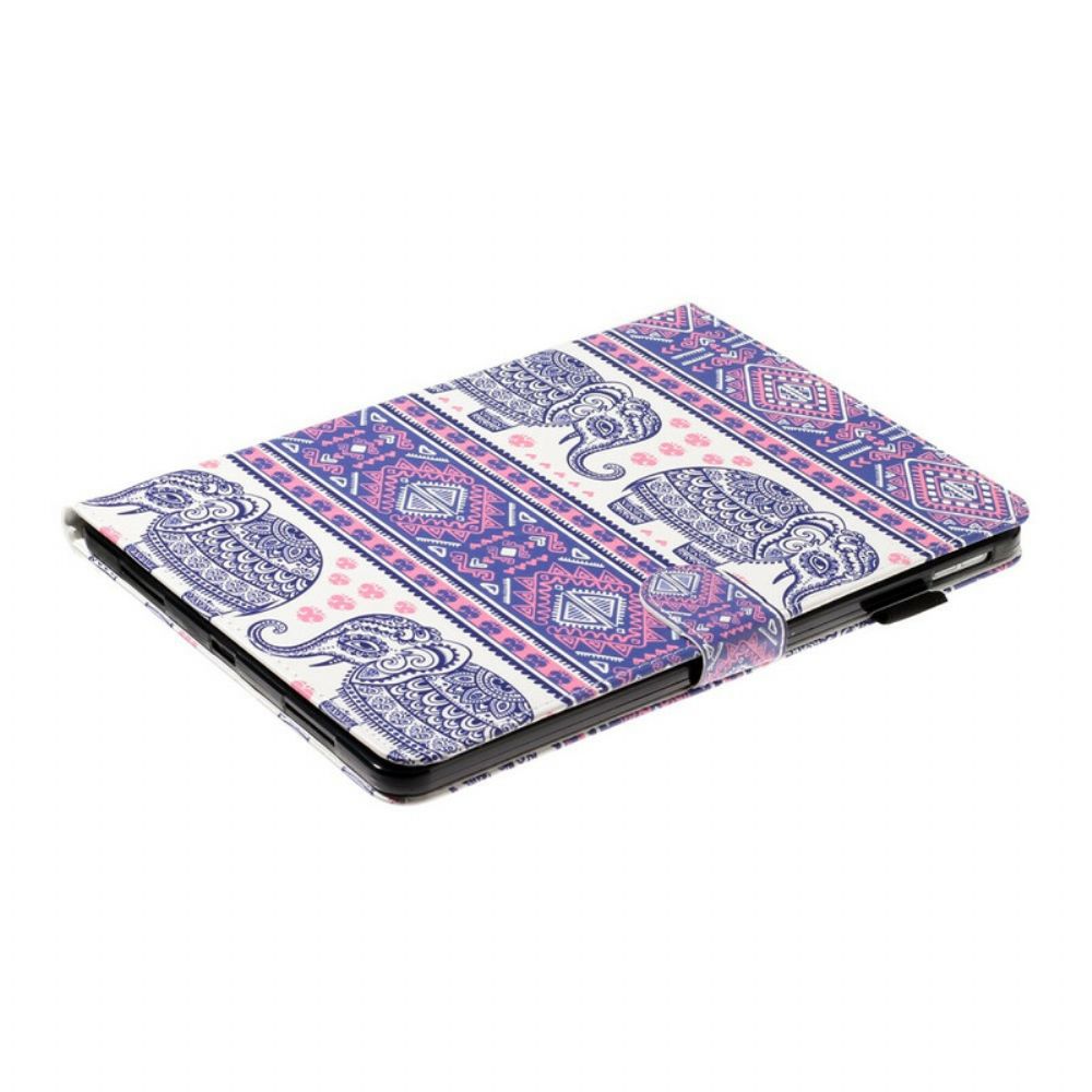 Flip Case Für iPad Air (2024) (2024) / Pro 11" Elefanten-mandala-muster