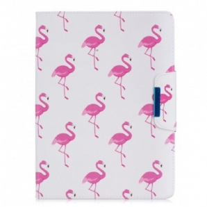 Flip Case Für iPad Air (2024) (2024) / Pro 11" Flamingos