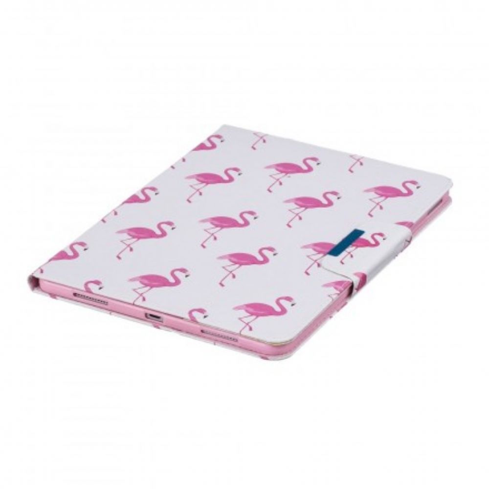 Flip Case Für iPad Air (2024) (2024) / Pro 11" Flamingos