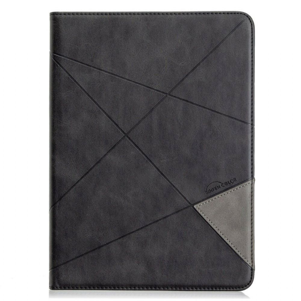 Flip Case Für iPad Air (2024) (2024) / Pro 11" Geometrische Form