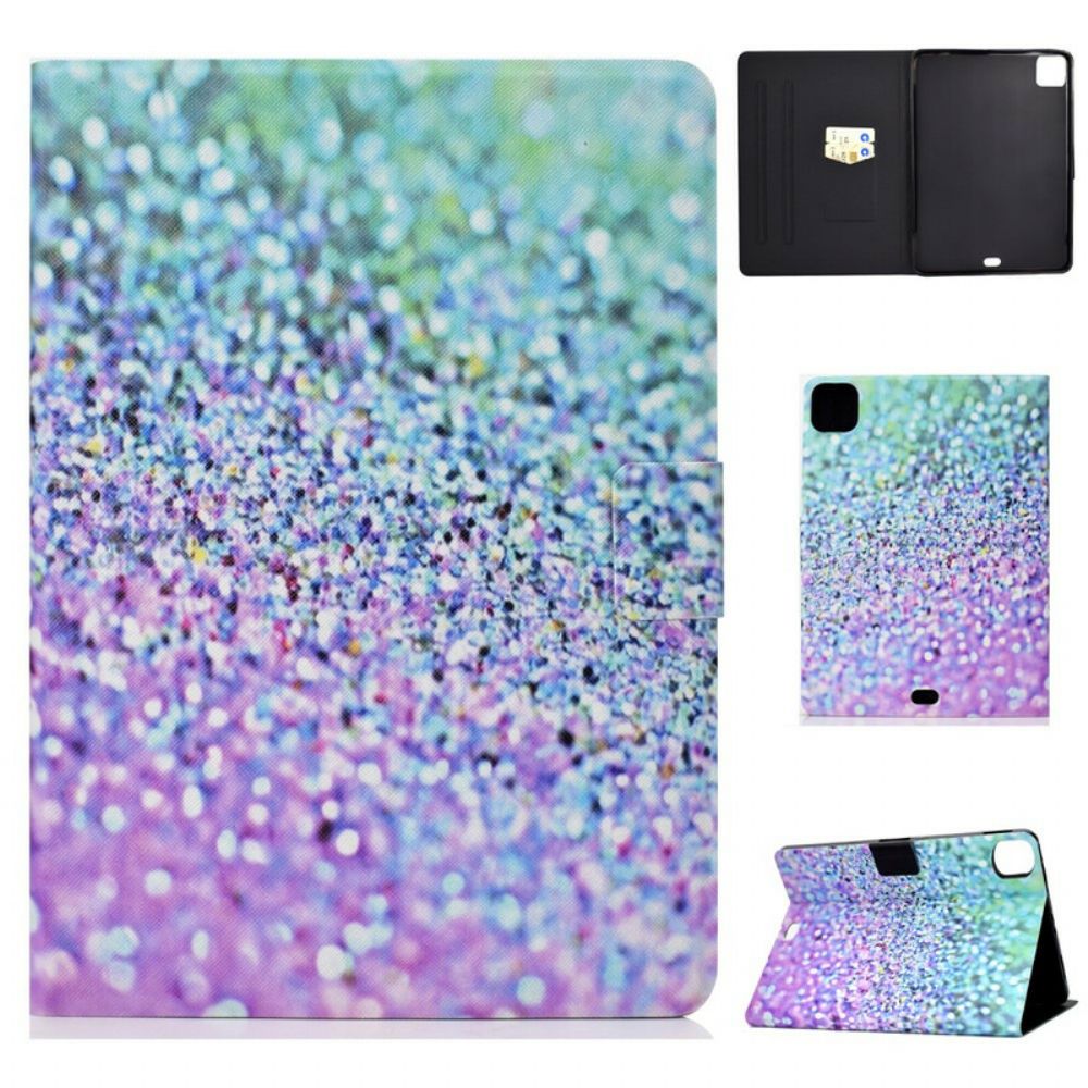 Flip Case Für iPad Air (2024) (2024) / Pro 11" Glitzerverlauf