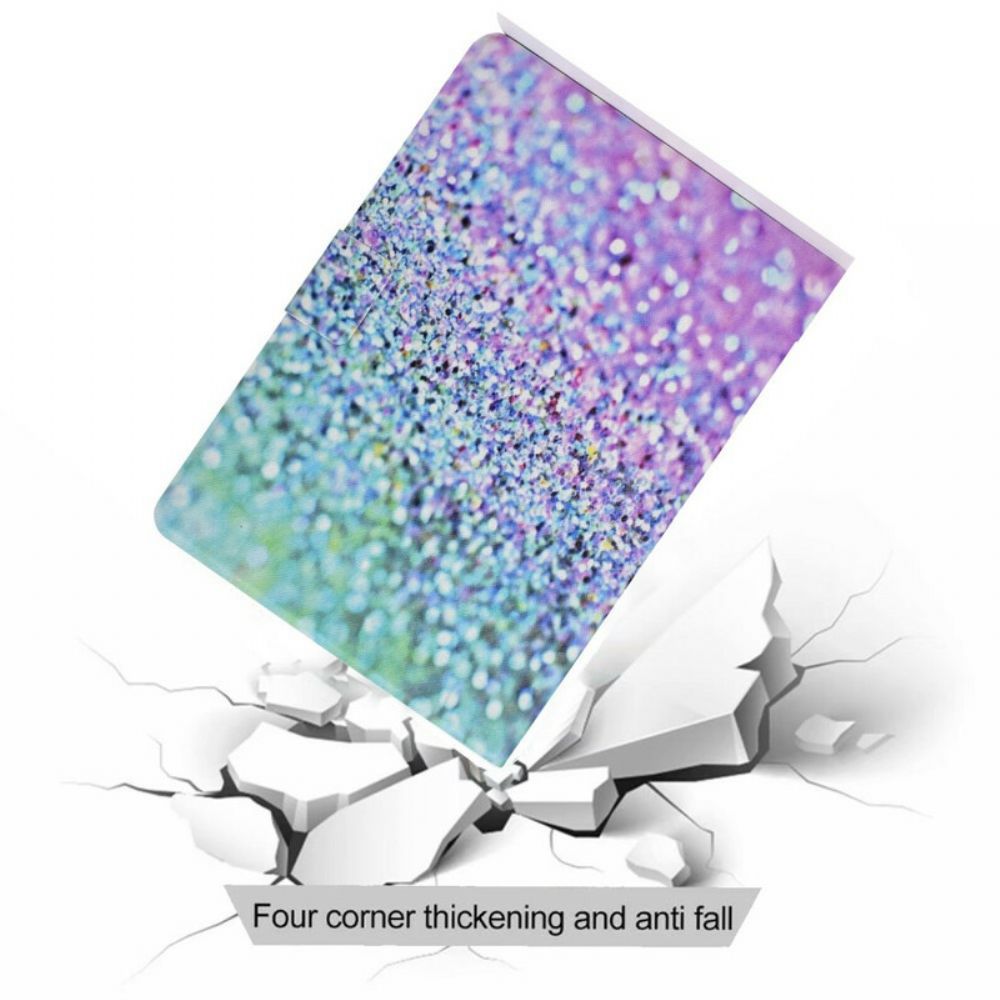 Flip Case Für iPad Air (2024) (2024) / Pro 11" Glitzerverlauf