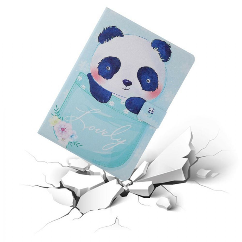 Flip Case Für iPad Air (2024) (2024) / Pro 11" Muster Der Panda-serie