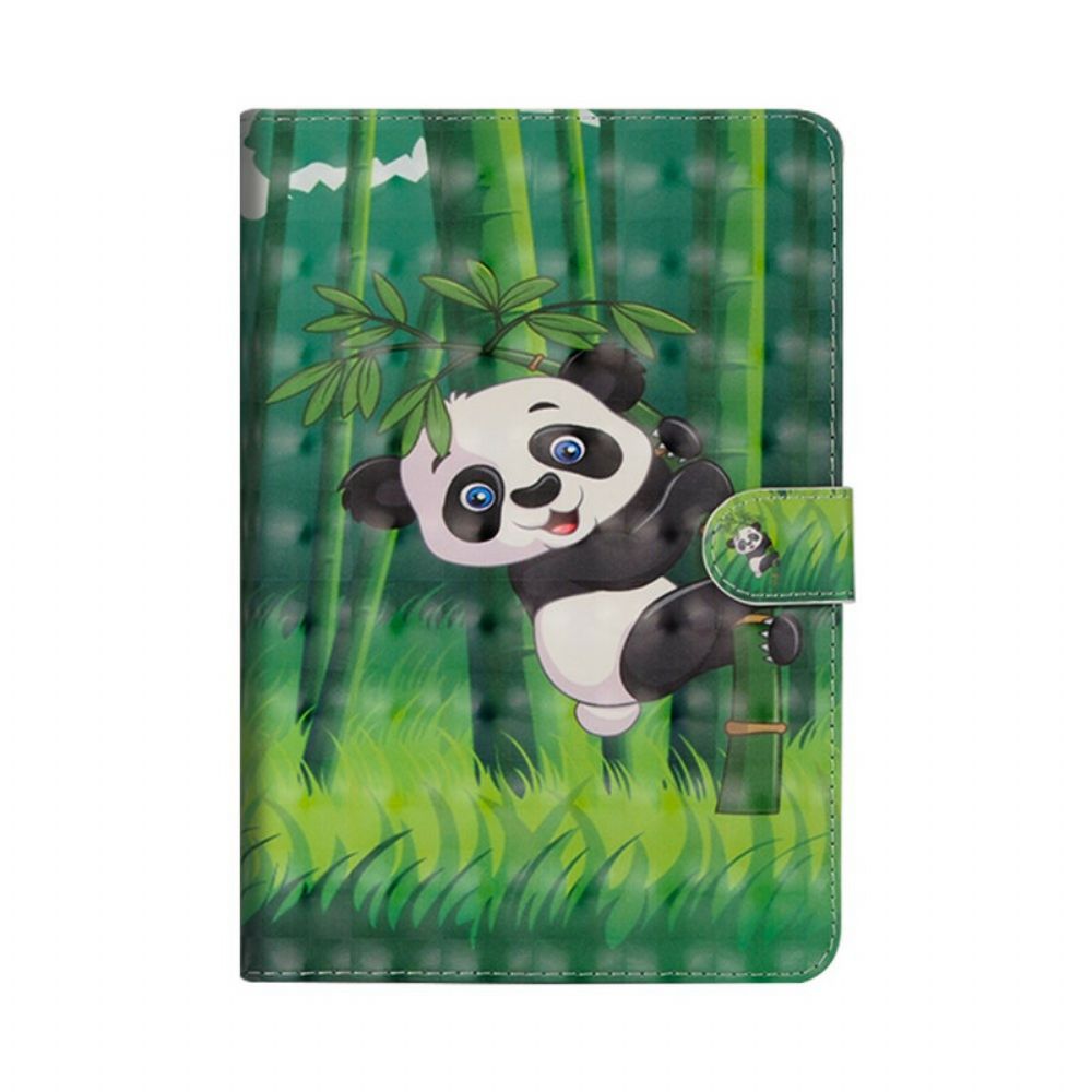 Flip Case Für iPad Air (2024) (2024) / Pro 11" Panda-lichtpunkte