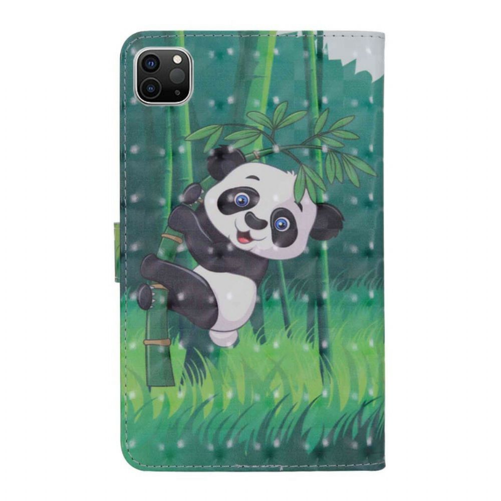 Flip Case Für iPad Air (2024) (2024) / Pro 11" Panda-lichtpunkte