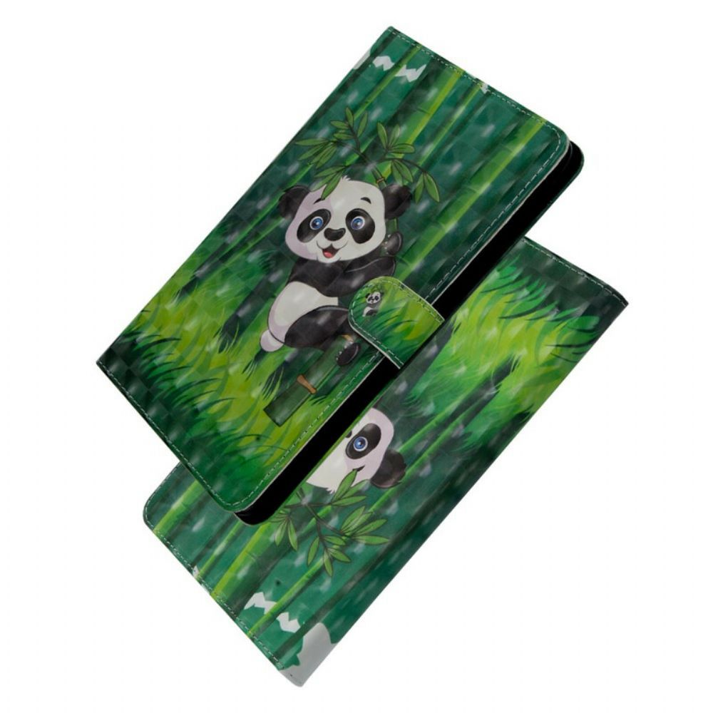 Flip Case Für iPad Air (2024) (2024) / Pro 11" Panda-lichtpunkte