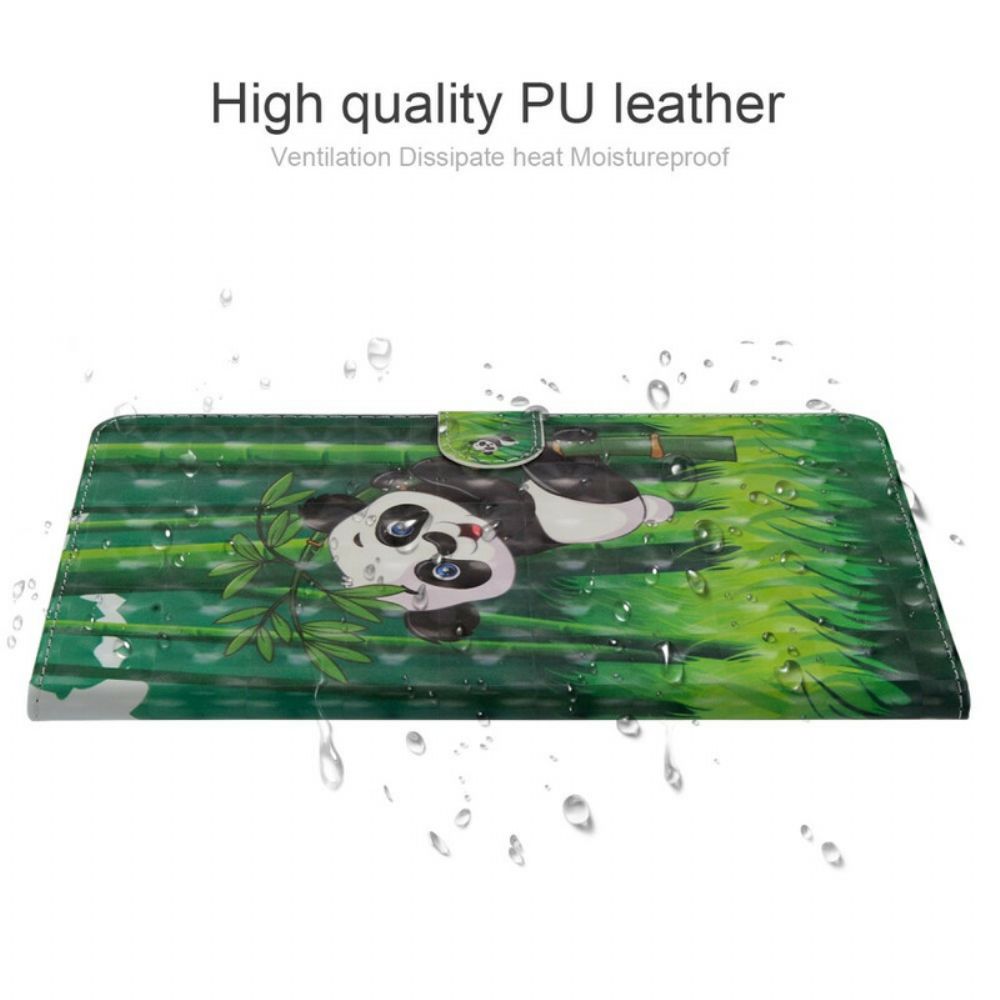 Flip Case Für iPad Air (2024) (2024) / Pro 11" Panda-lichtpunkte