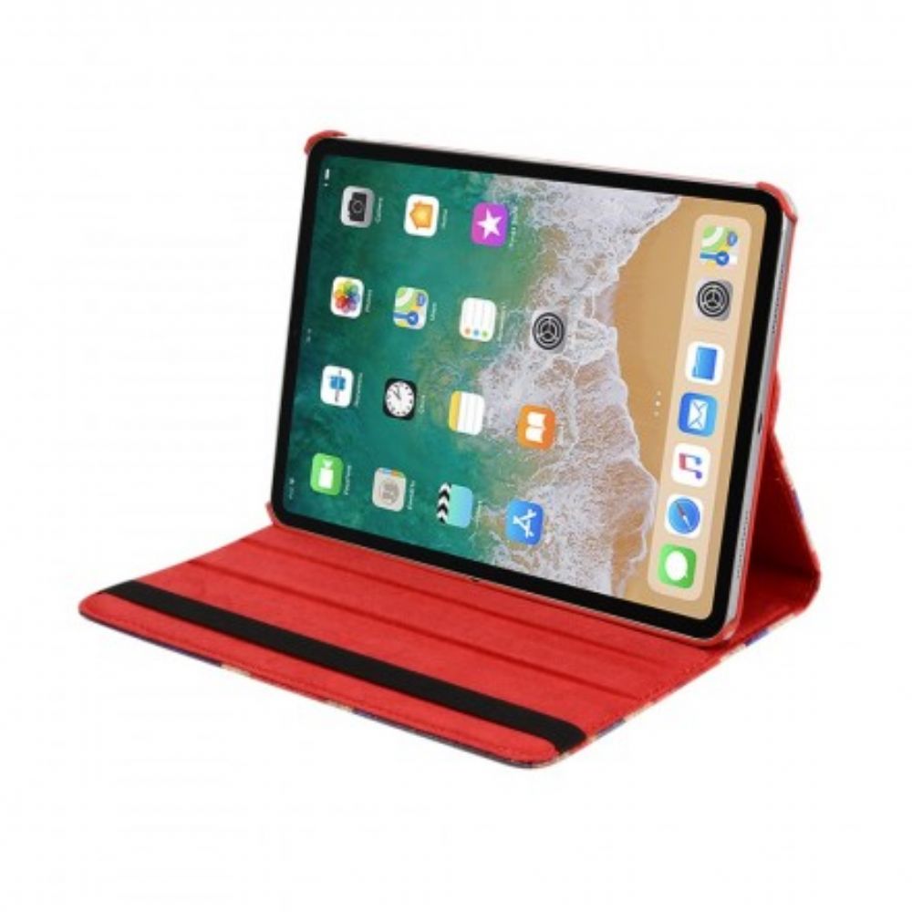 Flip Case Für iPad Air (2024) (2024) / Pro 11" Rotation Der Englischen Flagge