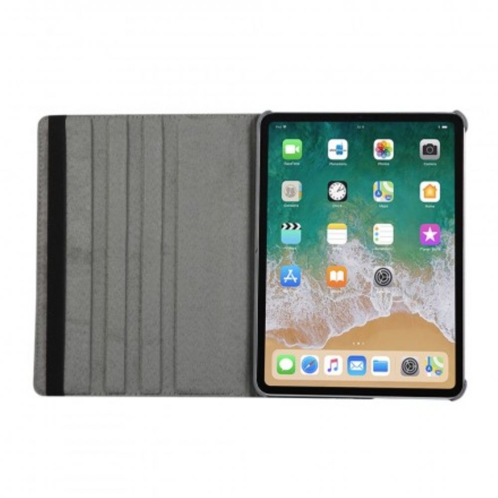 Flip Case Für iPad Air (2024) (2024) / Pro 11" Rotierende Weltkarte