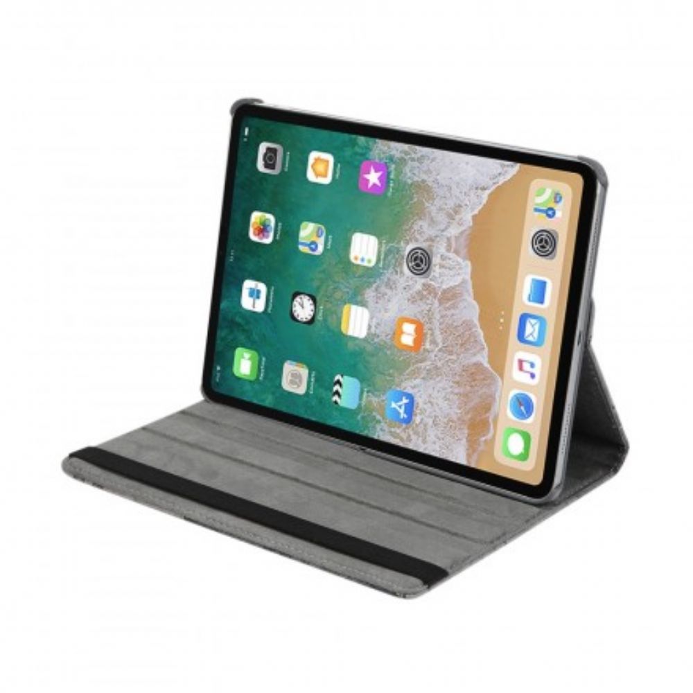 Flip Case Für iPad Air (2024) (2024) / Pro 11" Rotierende Weltkarte