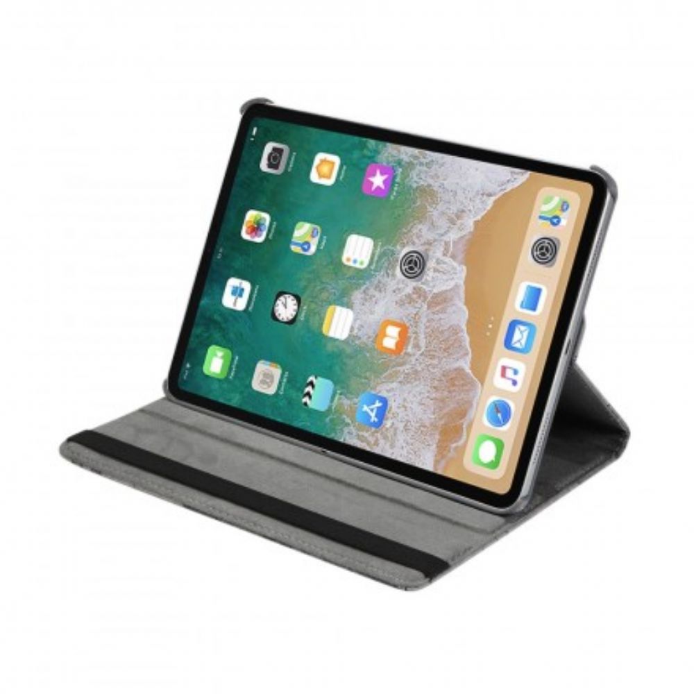 Flip Case Für iPad Air (2024) (2024) / Pro 11" Rotierende Weltkarte