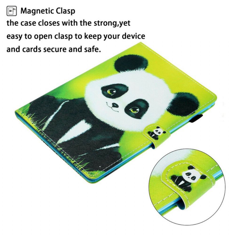 Flip Case Für iPad Air (2024) (2024) / Pro 11" Süßer Panda