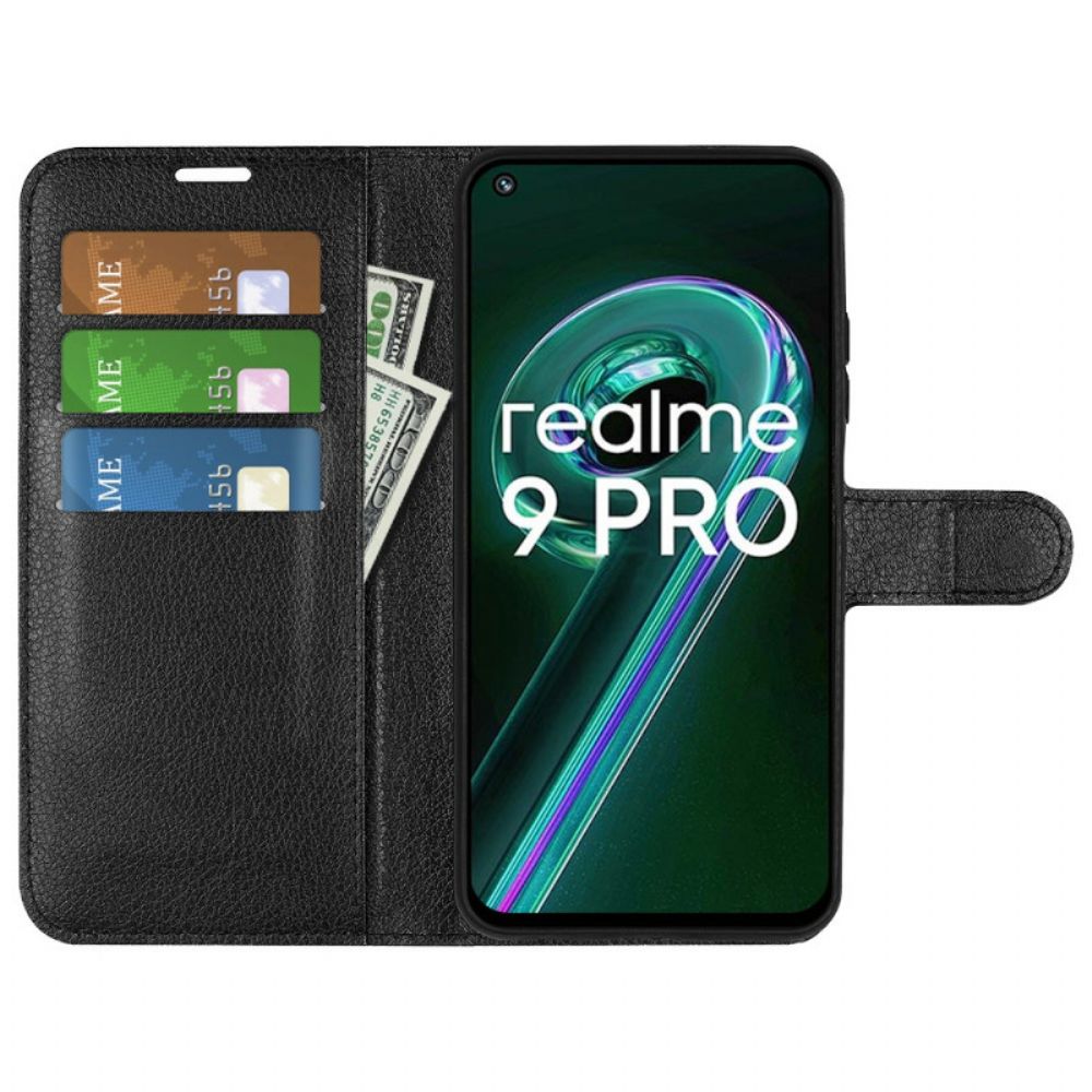 Lederhüllen Für Realme 9 Pro 5G Klassisch