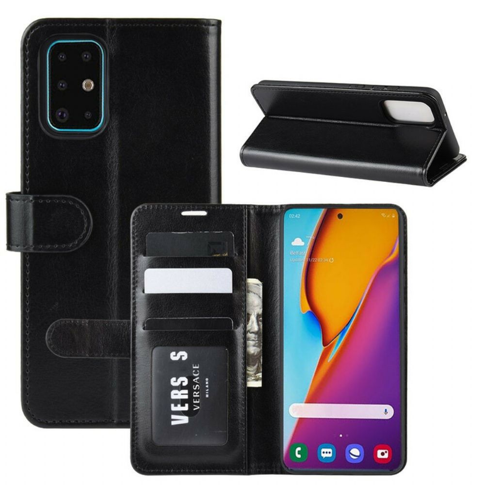 Flip Case Für Samsung Galaxy S20 Plus 4G / 5G Feine Lederoptik