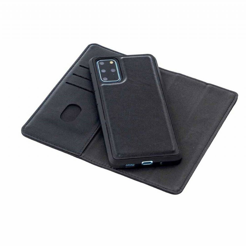 Handyhülle Für Samsung Galaxy S20 Plus 4G / 5G Flip Case Echtes Abnehmbares Leder