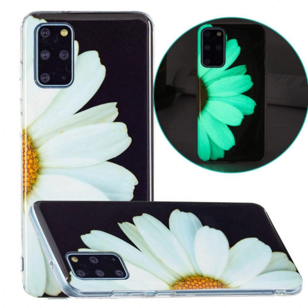 Handyhülle Für Samsung Galaxy S20 Plus 4G / 5G Fluoreszierende Blumenserie