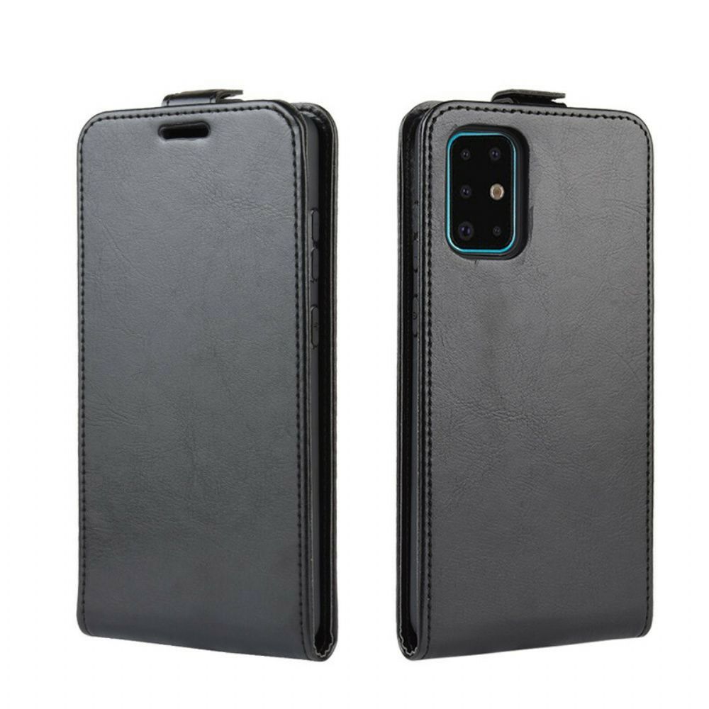 Lederhüllen Für Samsung Galaxy S20 Plus 4G / 5G Flip Case Faltbarer Ledereffekt