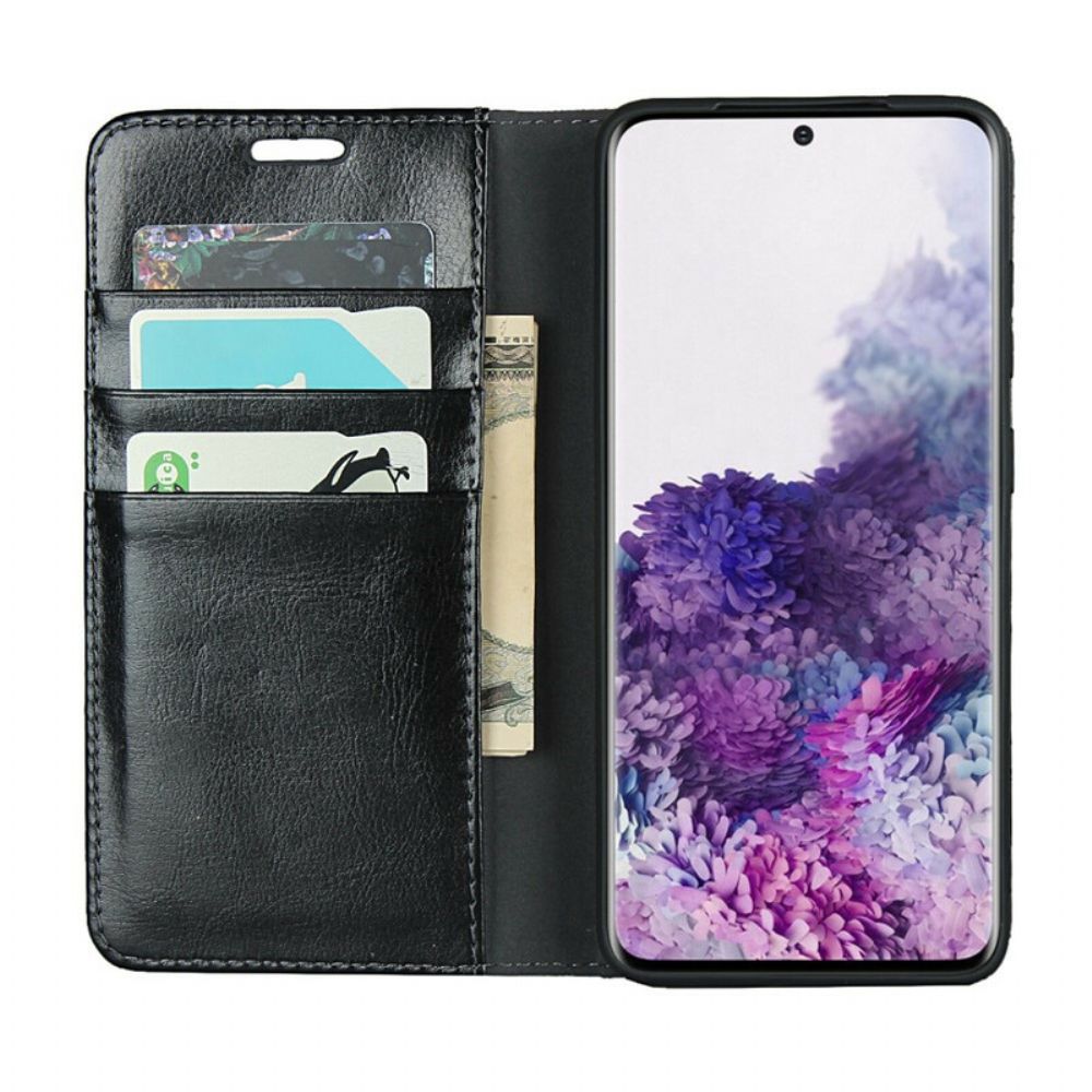 Schutzhülle Für Samsung Galaxy S20 Plus 4G / 5G Flip Case Echtes Leder