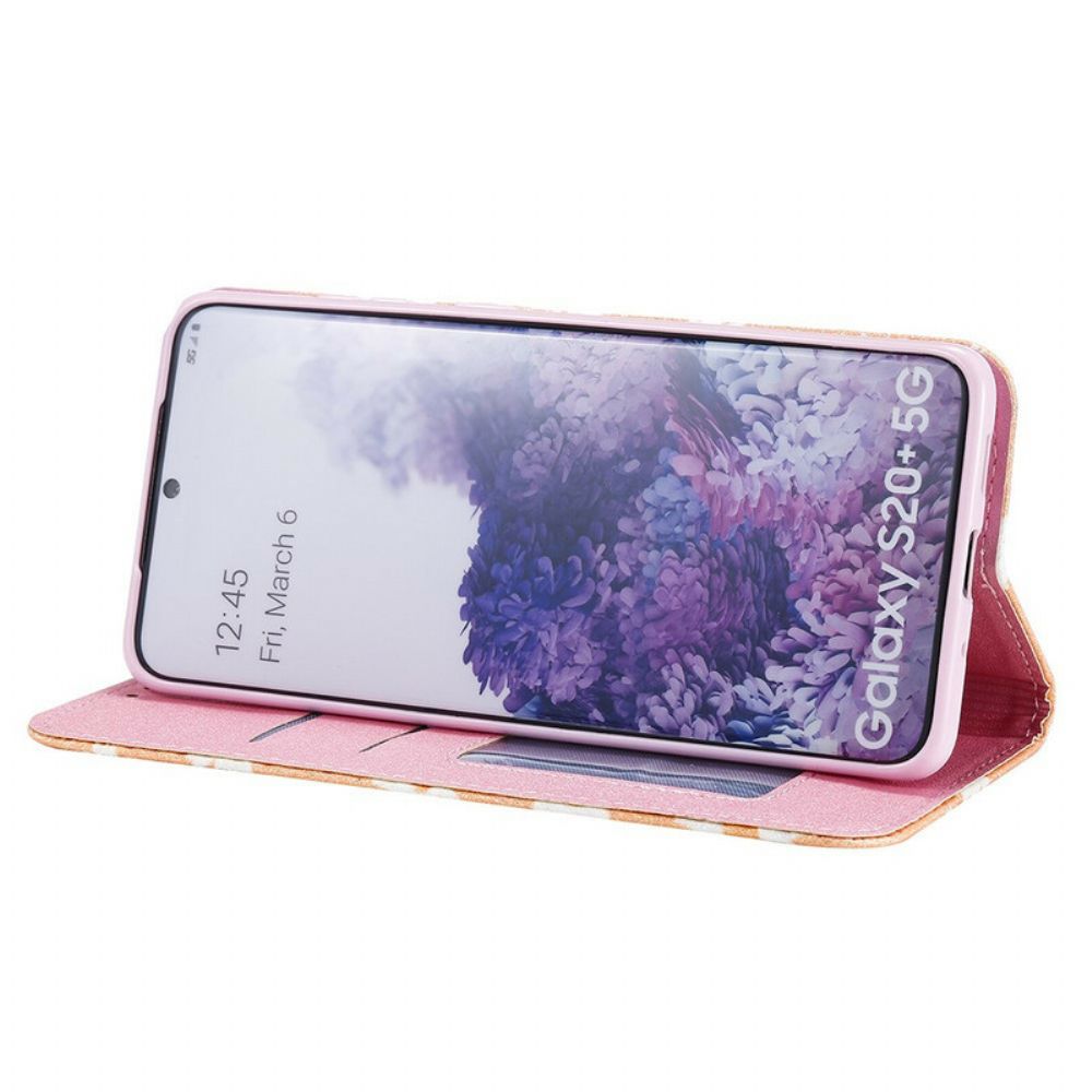 Schutzhülle Für Samsung Galaxy S20 Plus 4G / 5G Flip Case Gänseblümchen