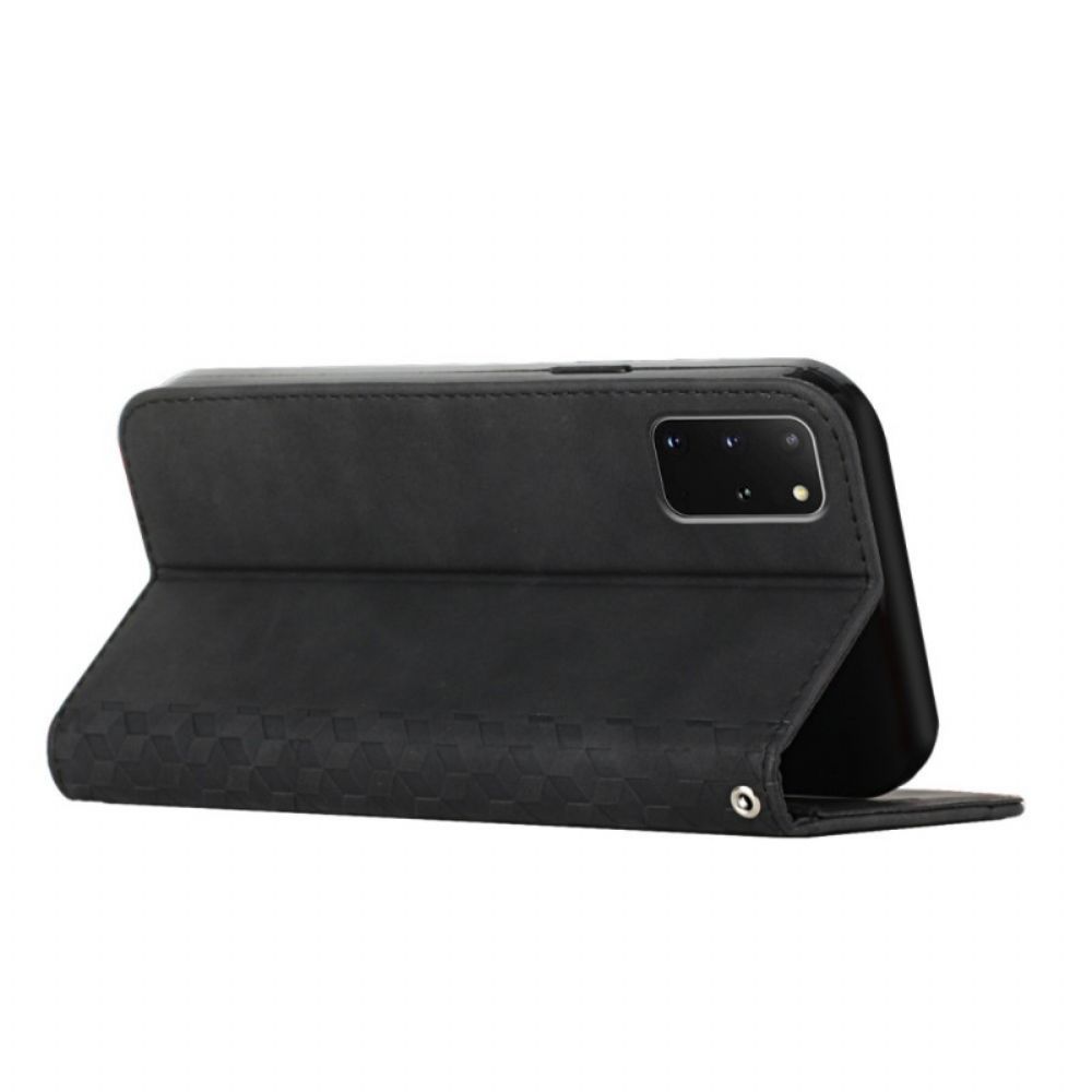 Schutzhülle Für Samsung Galaxy S20 Plus 4G / 5G Flip Case Geo-leder-effekt