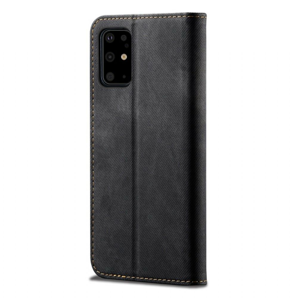 Schutzhülle Für Samsung Galaxy S20 Plus 4G / 5G Flip Case Jeansstoff