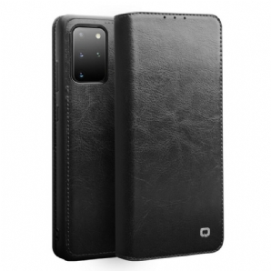 Schutzhülle Für Samsung Galaxy S20 Plus 4G / 5G Flip Case Qialino Echtes Leder