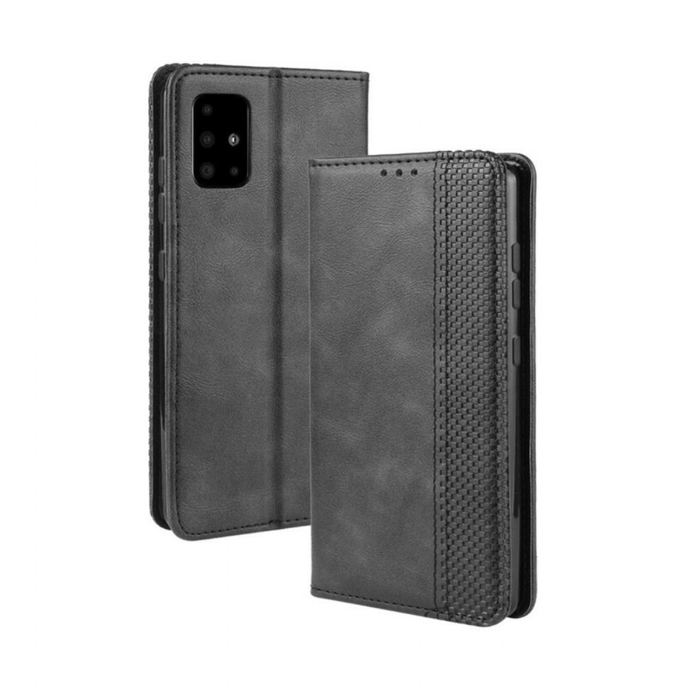 Schutzhülle Für Samsung Galaxy S20 Plus 4G / 5G Flip Case Stilisierter Vintage-ledereffekt