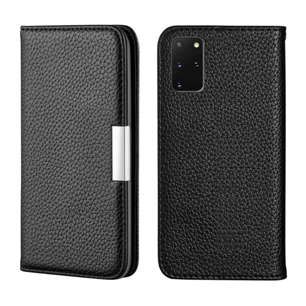 Schutzhülle Für Samsung Galaxy S20 Plus 4G / 5G Flip Case Ultraschickes Litschi-kunstleder