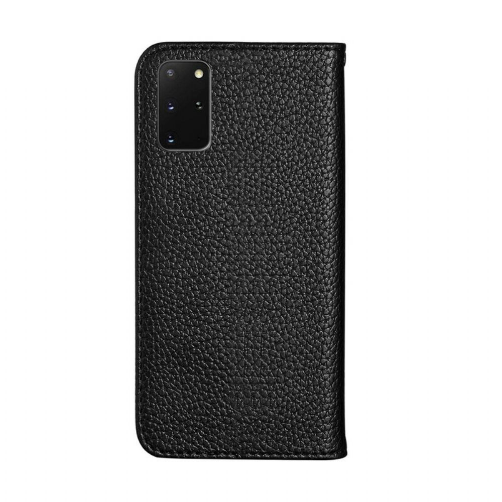 Schutzhülle Für Samsung Galaxy S20 Plus 4G / 5G Flip Case Ultraschickes Litschi-kunstleder