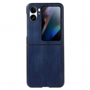 Hülle Für Oppo Find N2 Flip Flip Case Ledereffekt