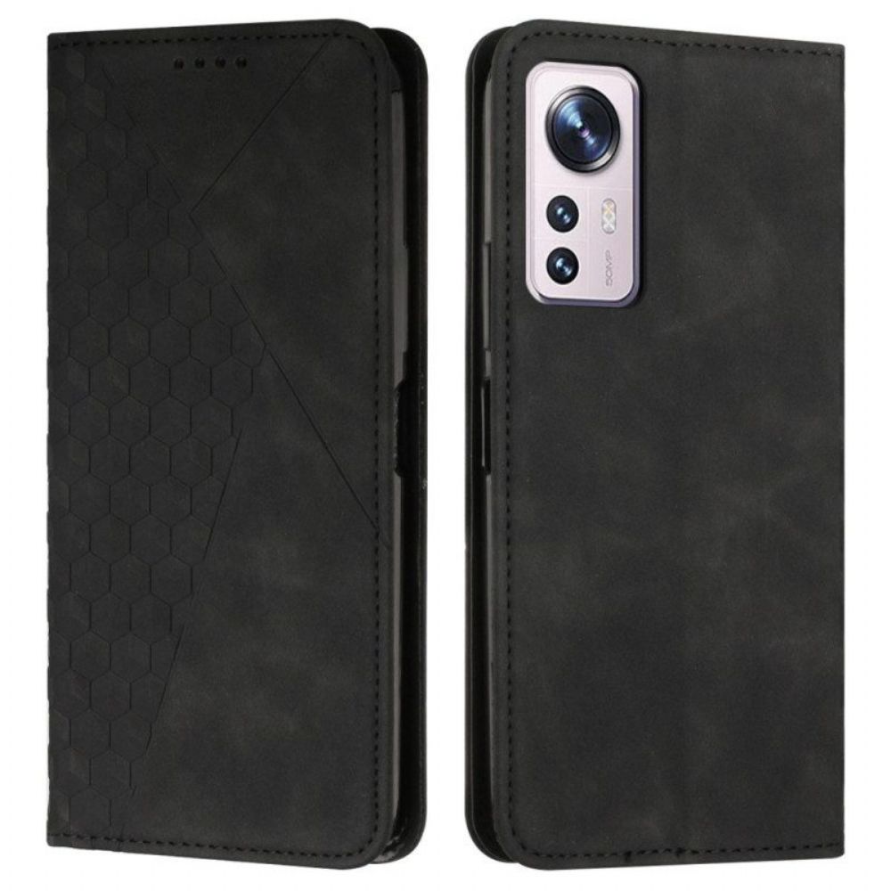 Schutzhülle Für Xiaomi 12 Lite Flip Case Stil Leder 3d-muster