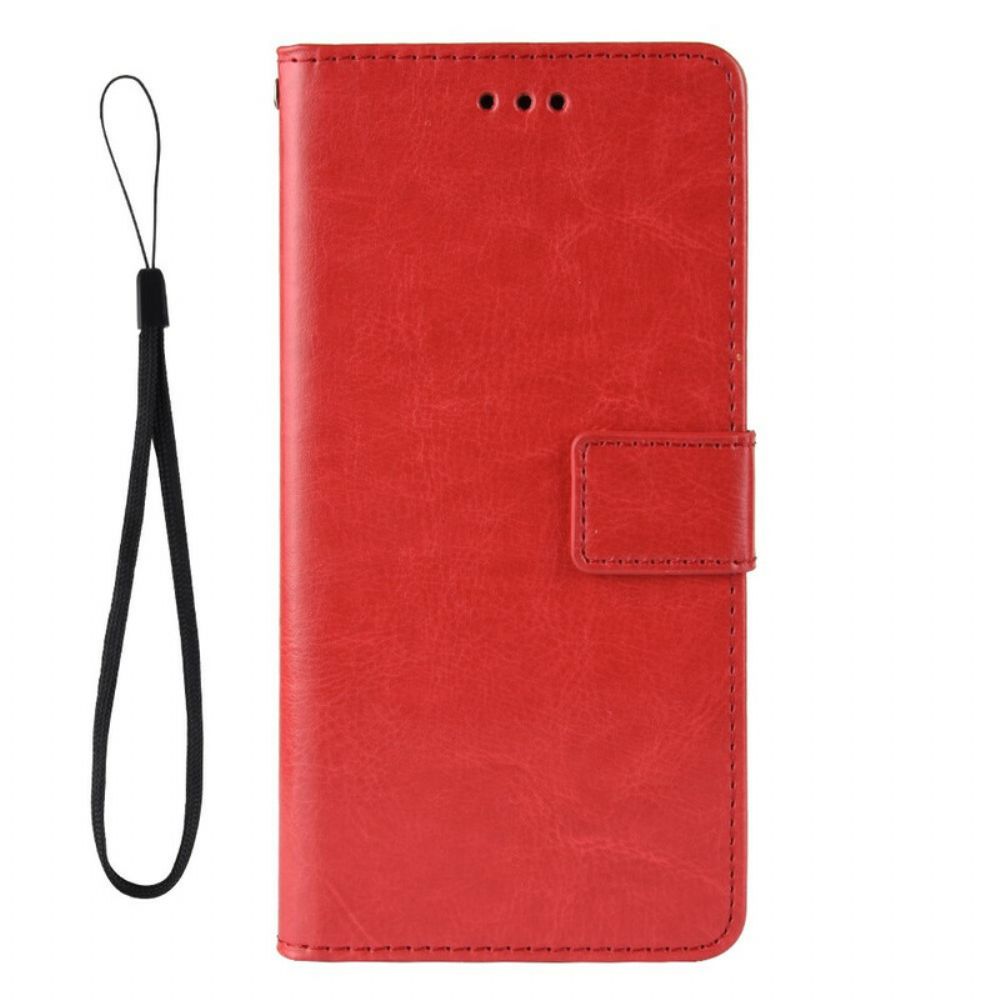 Flip Case Für Samsung Galaxy Note 10 Plus Auffälliges Kunstleder