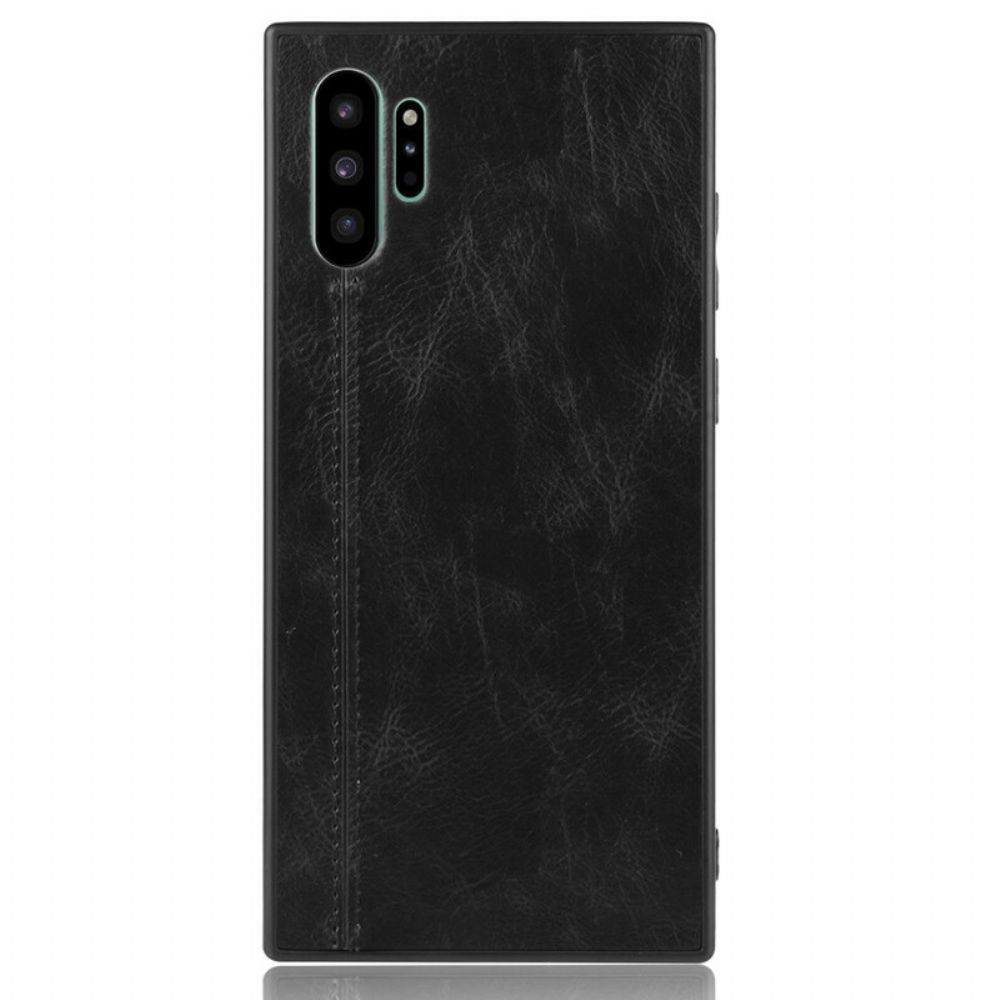 Handyhülle Für Samsung Galaxy Note 10 Plus Style Ledernähte