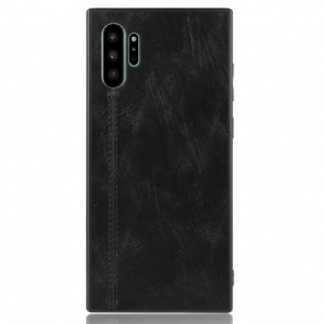 Handyhülle Für Samsung Galaxy Note 10 Plus Style Ledernähte