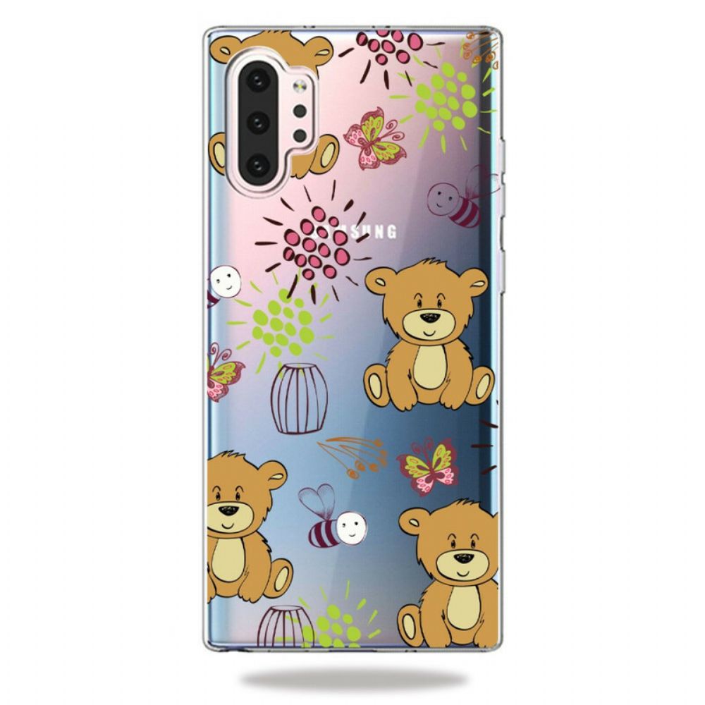 Handyhülle Für Samsung Galaxy Note 10 Plus Teddybären Top