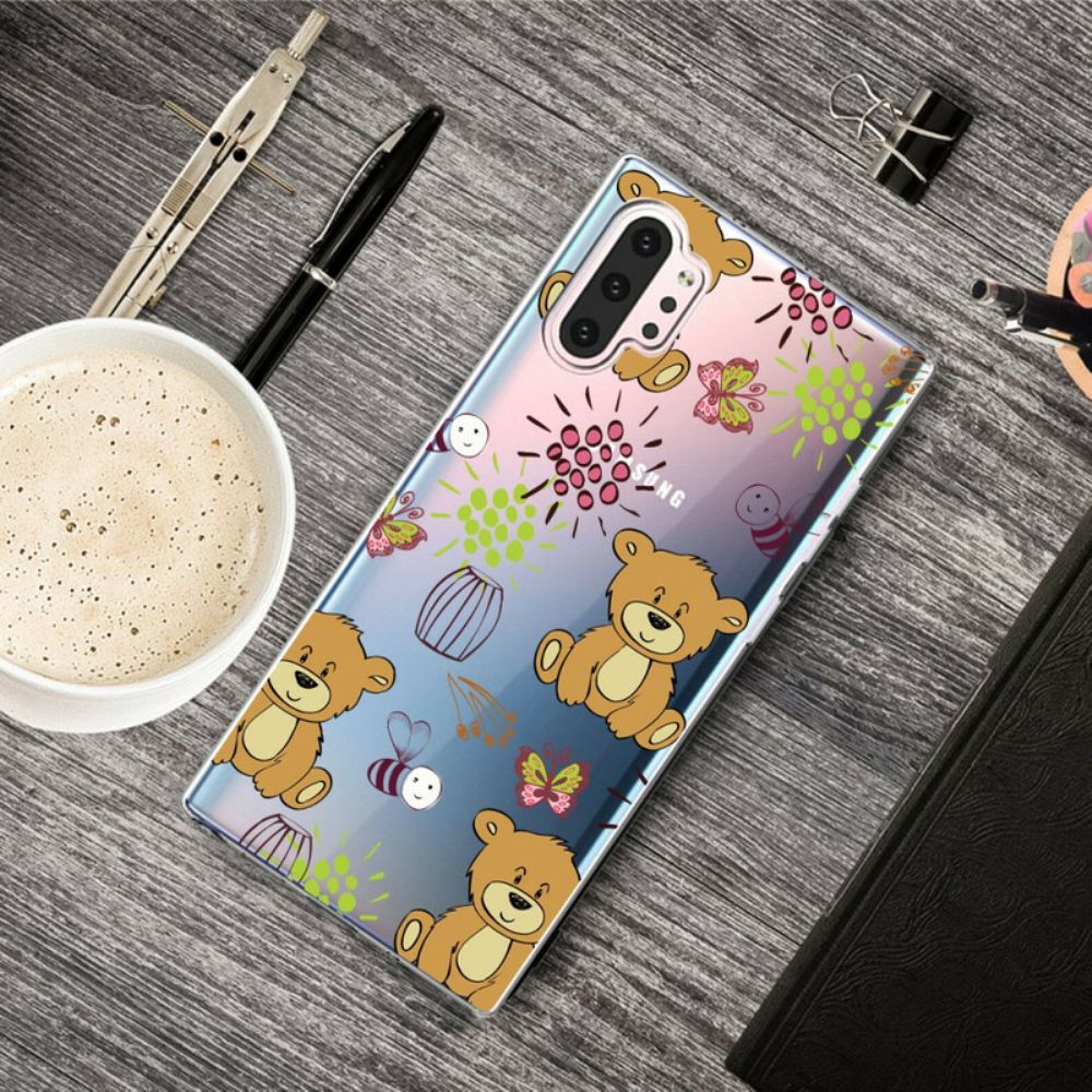 Handyhülle Für Samsung Galaxy Note 10 Plus Teddybären Top