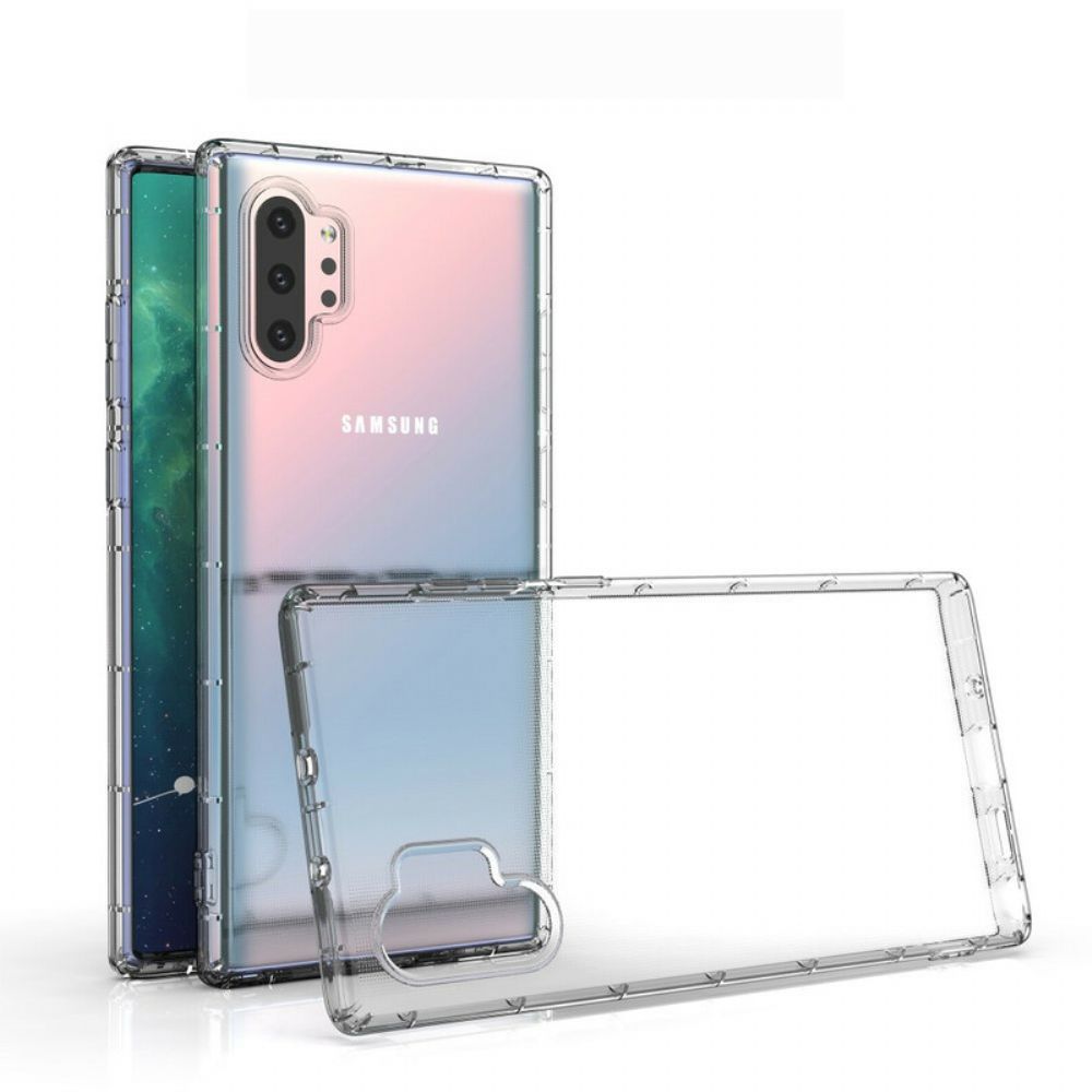 Handyhülle Für Samsung Galaxy Note 10 Plus Verstärkt Transparent