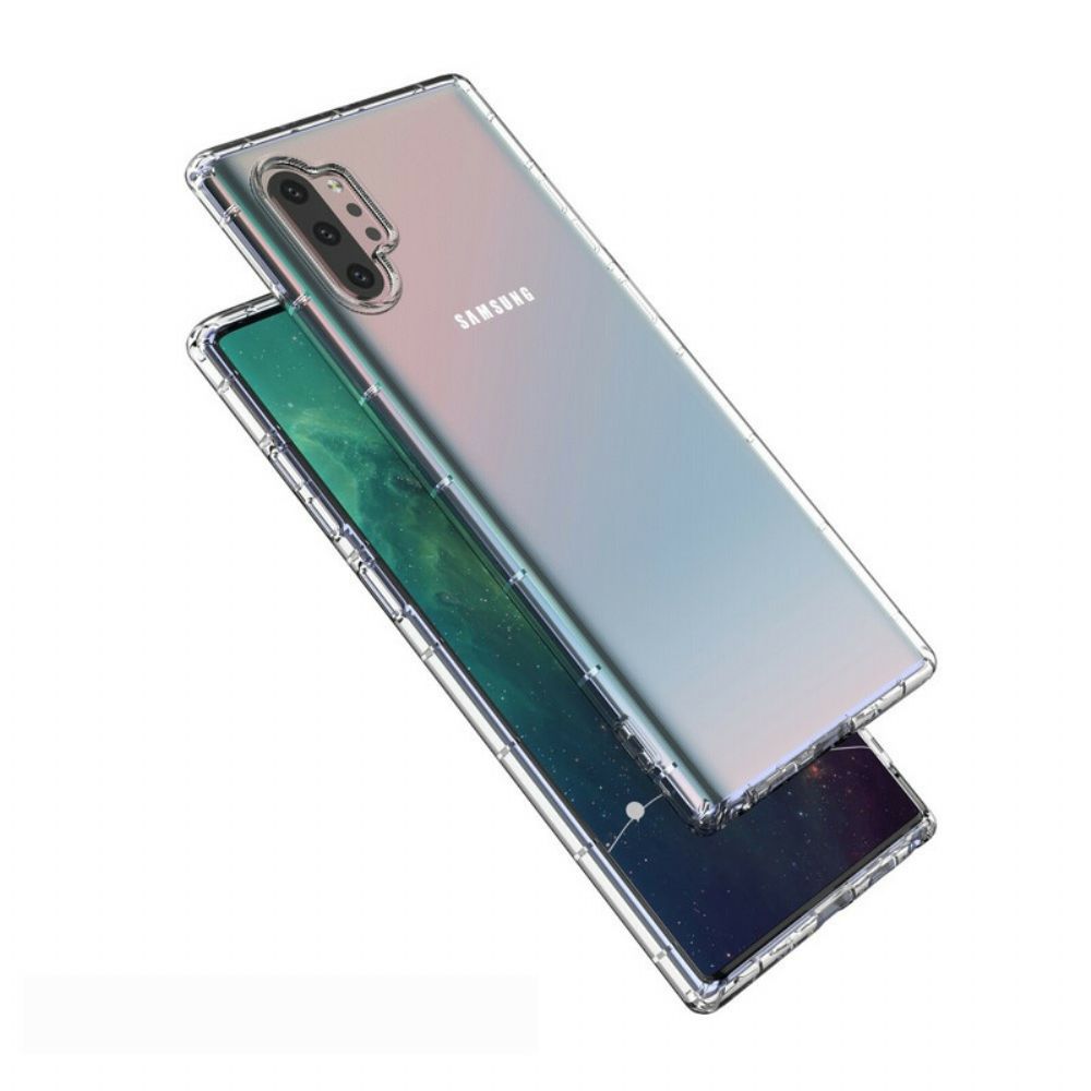 Handyhülle Für Samsung Galaxy Note 10 Plus Verstärkt Transparent