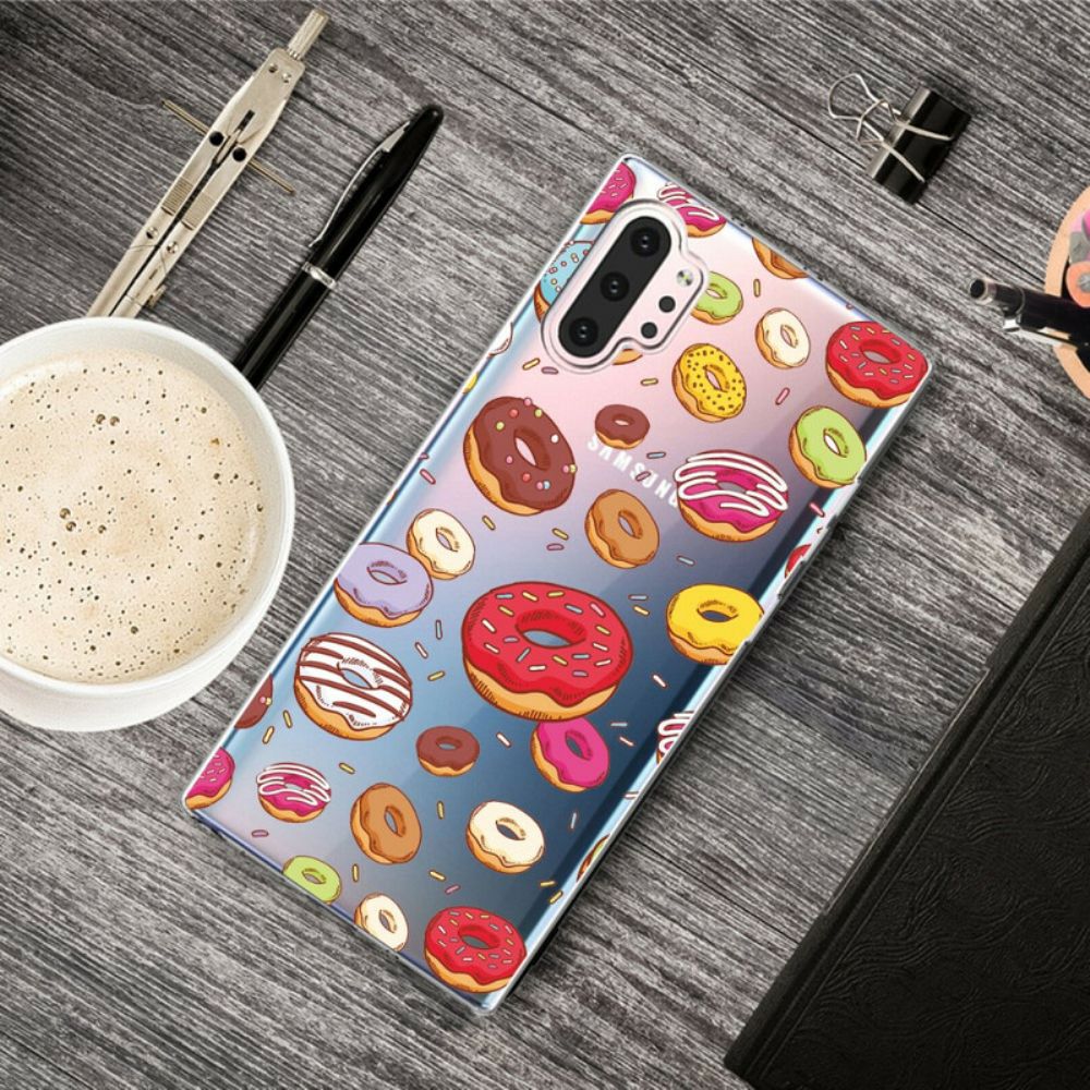 Hülle Für Samsung Galaxy Note 10 Plus Liebe Donuts